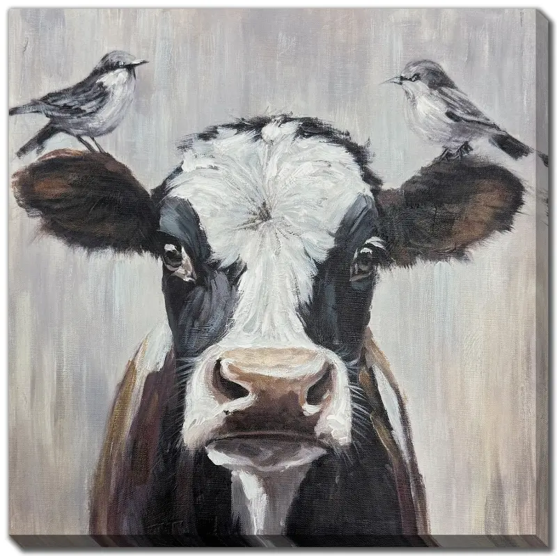 Feathered Friends III Canvas Art