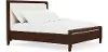Brenner Smoked Walnut Queen Bed