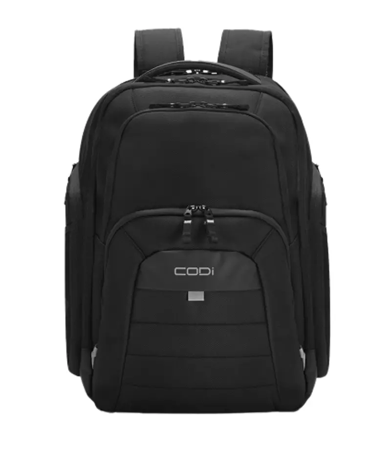 Ferretti Black Pro Sport Pack Laptop Backpack