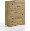 Vega Natural 4-Drawer Chest
