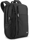Fortis Black 15.6  Laptop Backpack