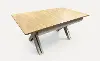 North Hills Sand and Gray Extendable Dining Table
