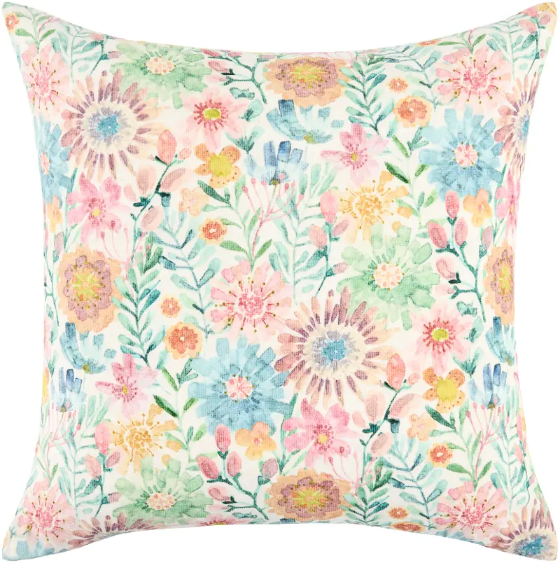 Multicolor Pastel Toss Pillow