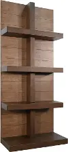 Boise Brown Bookcase