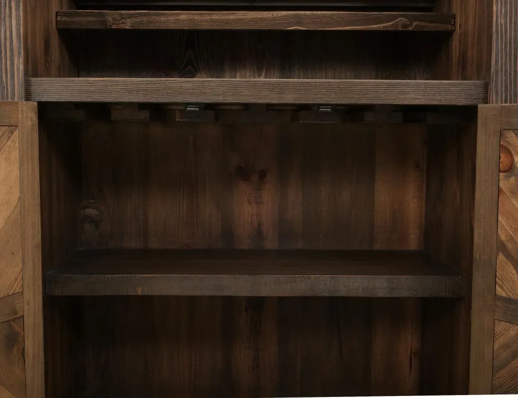 Dutton Distressed Brown Home Bar-10