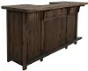 Dutton Distressed Brown Home Bar