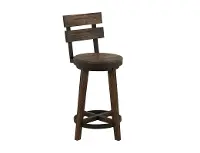 Dutton Distressed Brown 30  Bar Stool