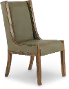 Balam Mango Green Upholstered Chair