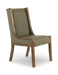 Balam Mango Green Upholstered Chair