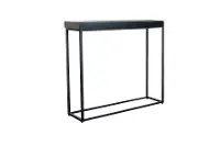 Small Jax Black Console Table
