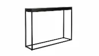 Medium Jax Black Console Table