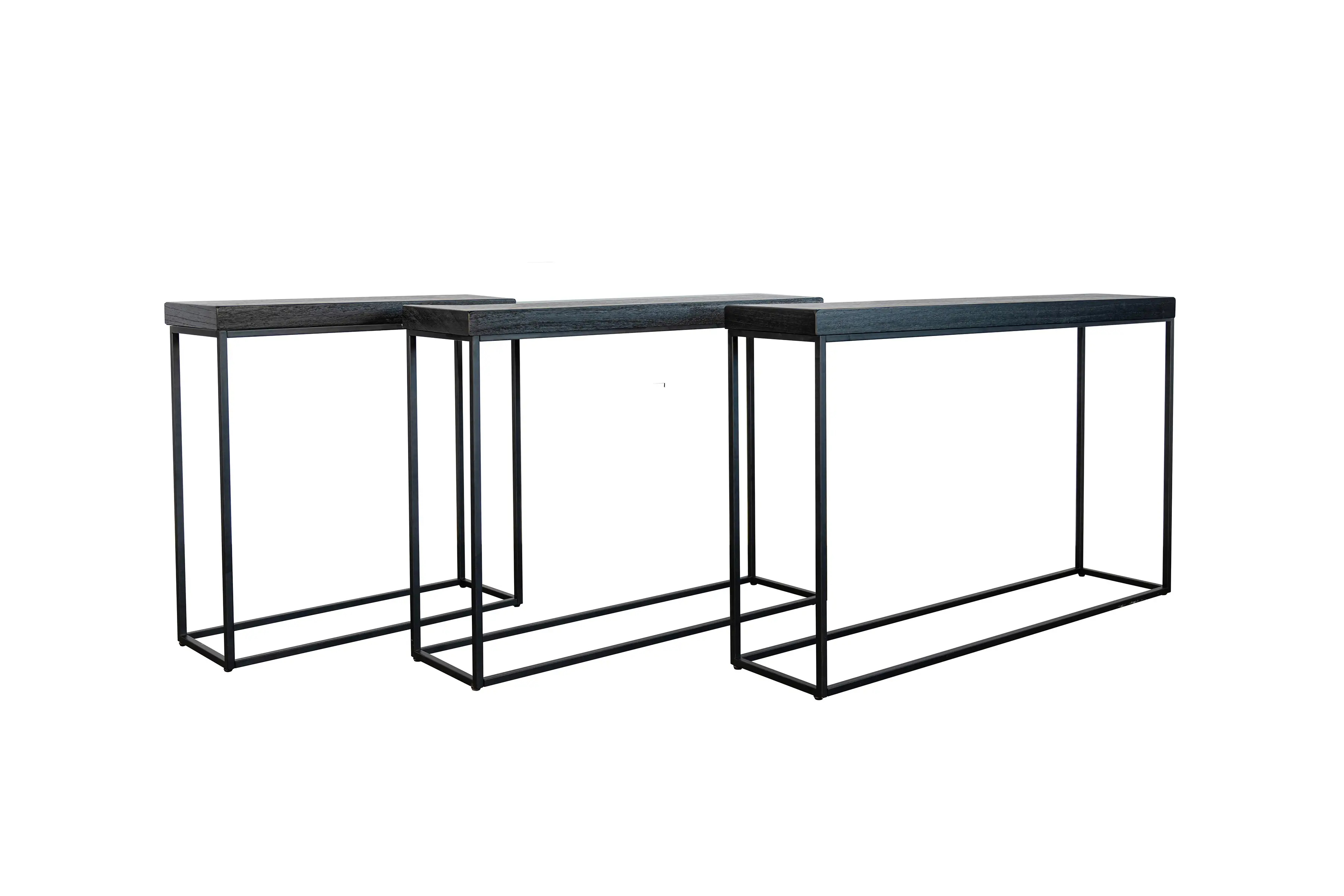 Large Jax Black Console Table-3