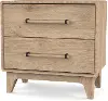 C8811A-025 Dovetail Natural 2-Drawer Nightstand