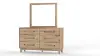 C8811A-N45 Dovetail Natural 6-Drawer Dresser