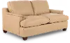 Saxton Saddle Tan Leather Loveseat