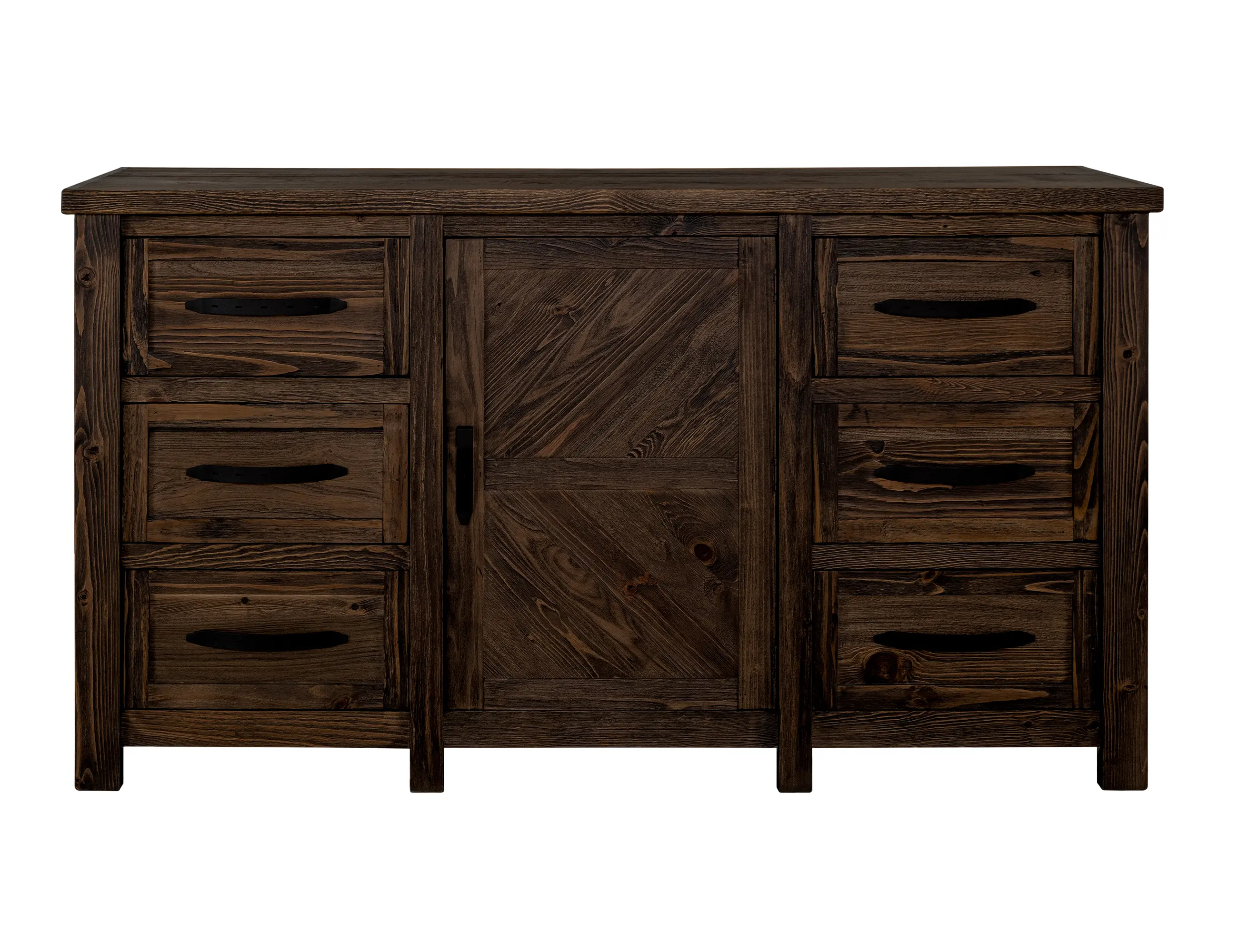 Dutton Distressed Brown Dresser-1