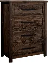 Dutton Distressed Brown Chest