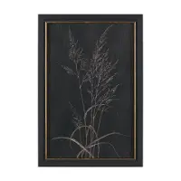 Golden Grasses II Framed Art