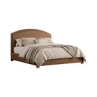 Jackson Caramel Brown Upholstered King Bed