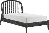 Olson Ebony Arched Twin Bed