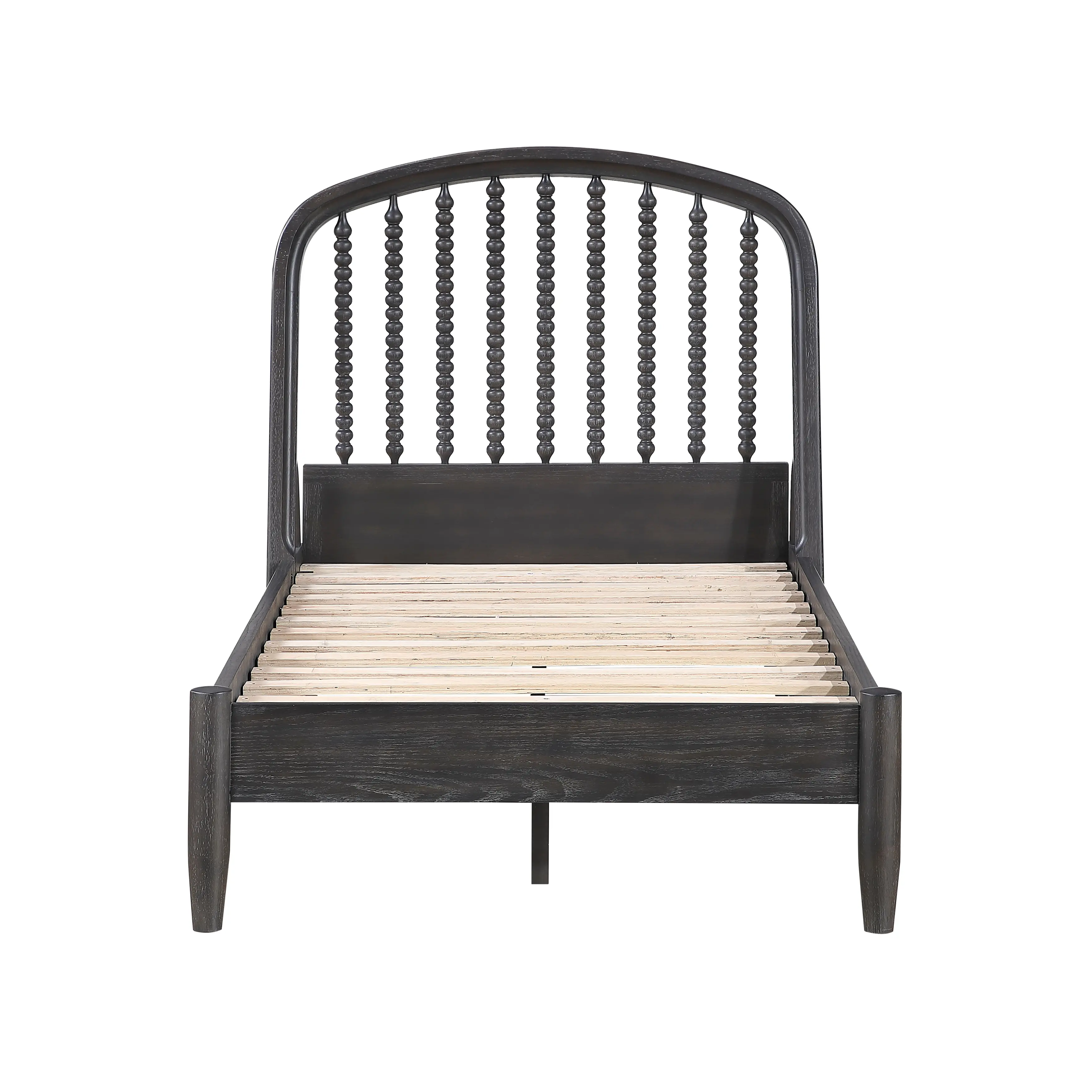 Olson Ebony Arched Twin Bed-5
