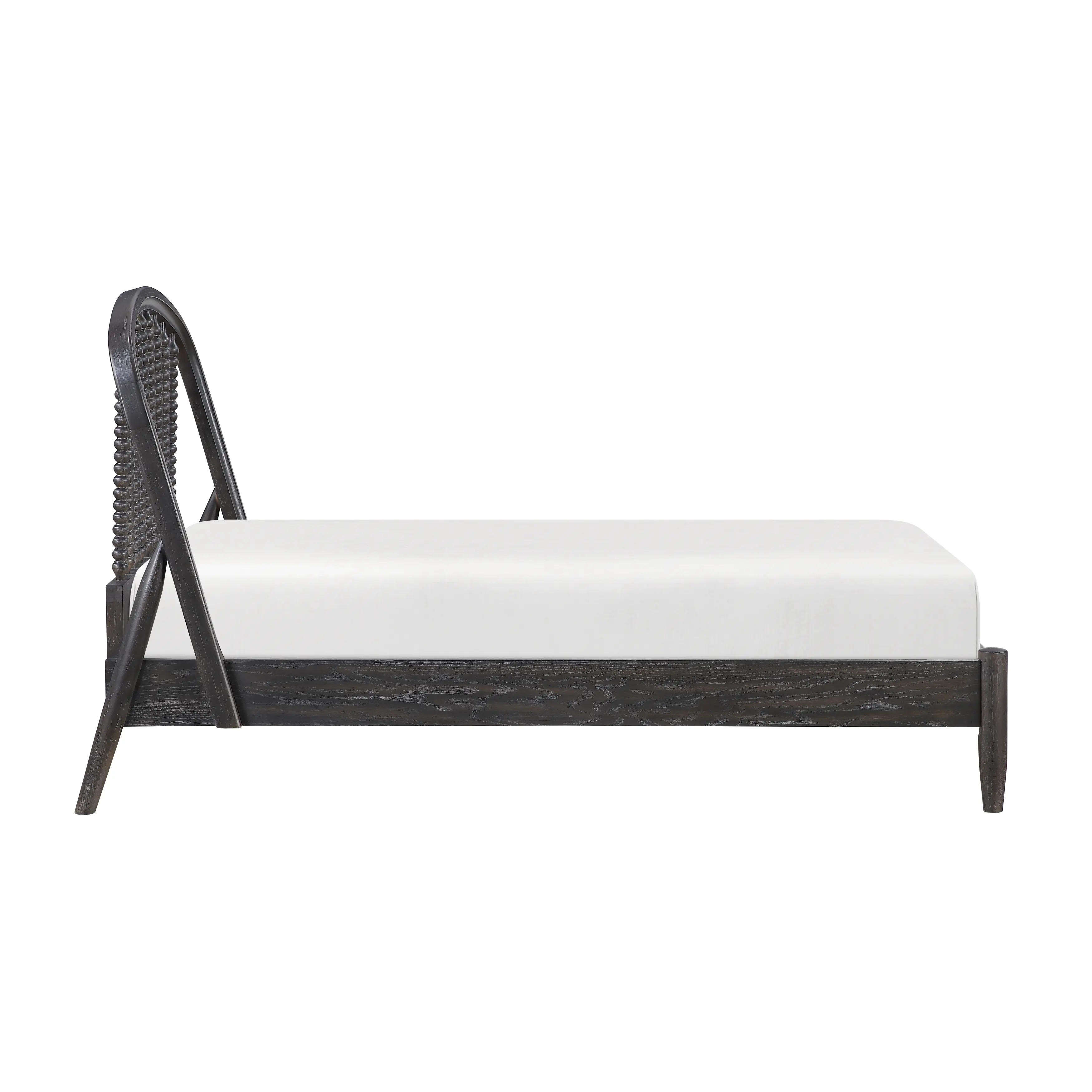 Olson Ebony Arched Twin Bed-6