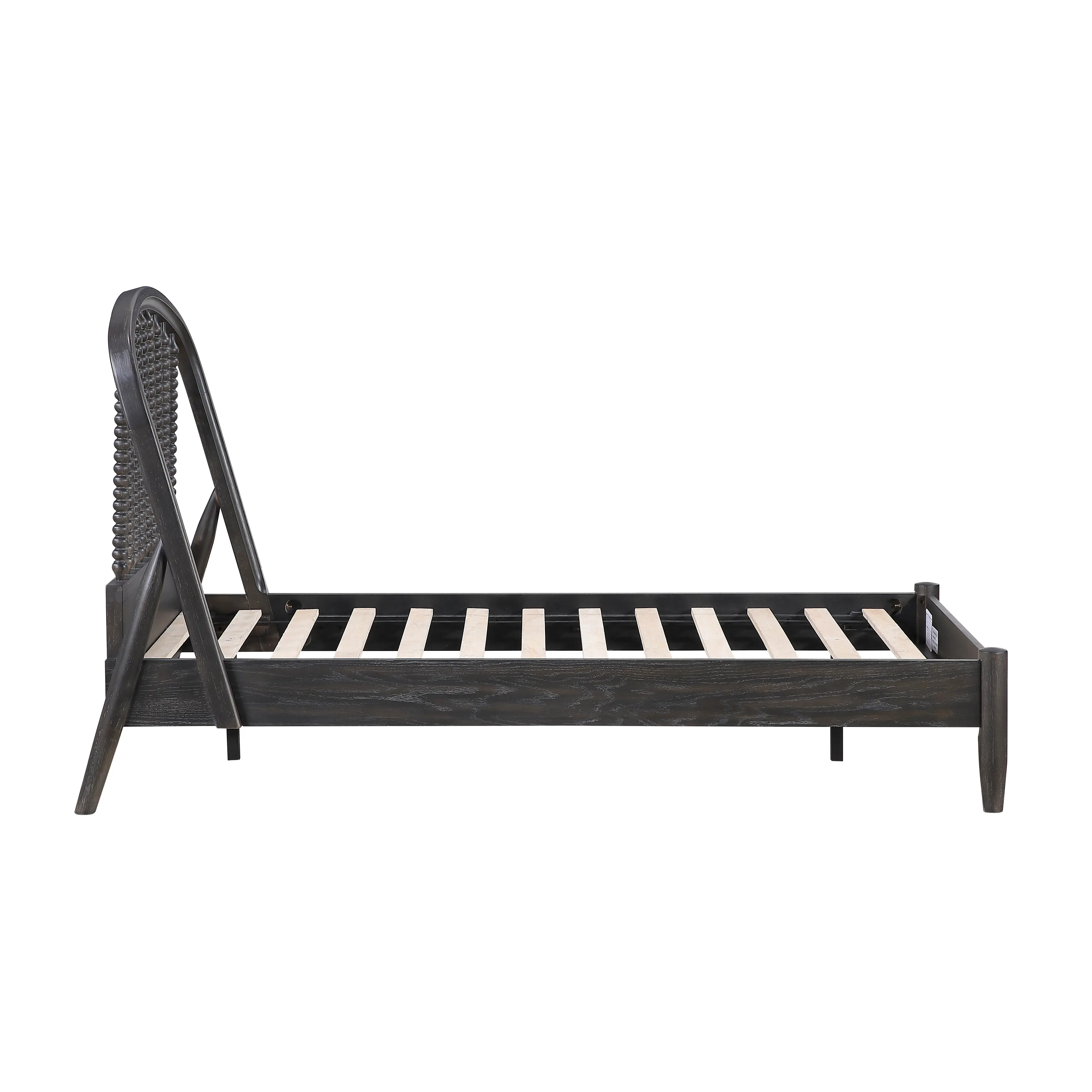 Olson Ebony Arched Twin Bed-7