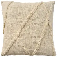 SH018-IV/PILW Ivory Lined Toss Pillow