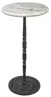Ari 22  Black and White Martini Table