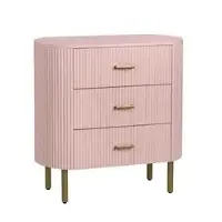 Astoria 32  Pink 3 Drawer Chest