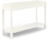 2 West White Sofa Table