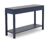 2 West Blue Sofa Table