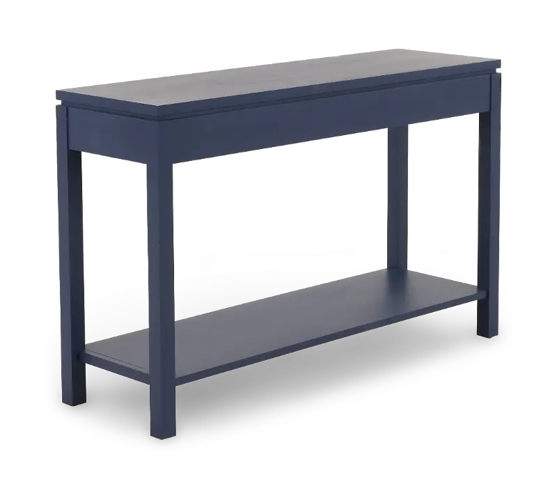 2 West Blue Sofa Table