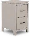 2 West Storm Gray File Cabinet