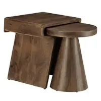 Keppler Brown Nesting Tables Set of 2