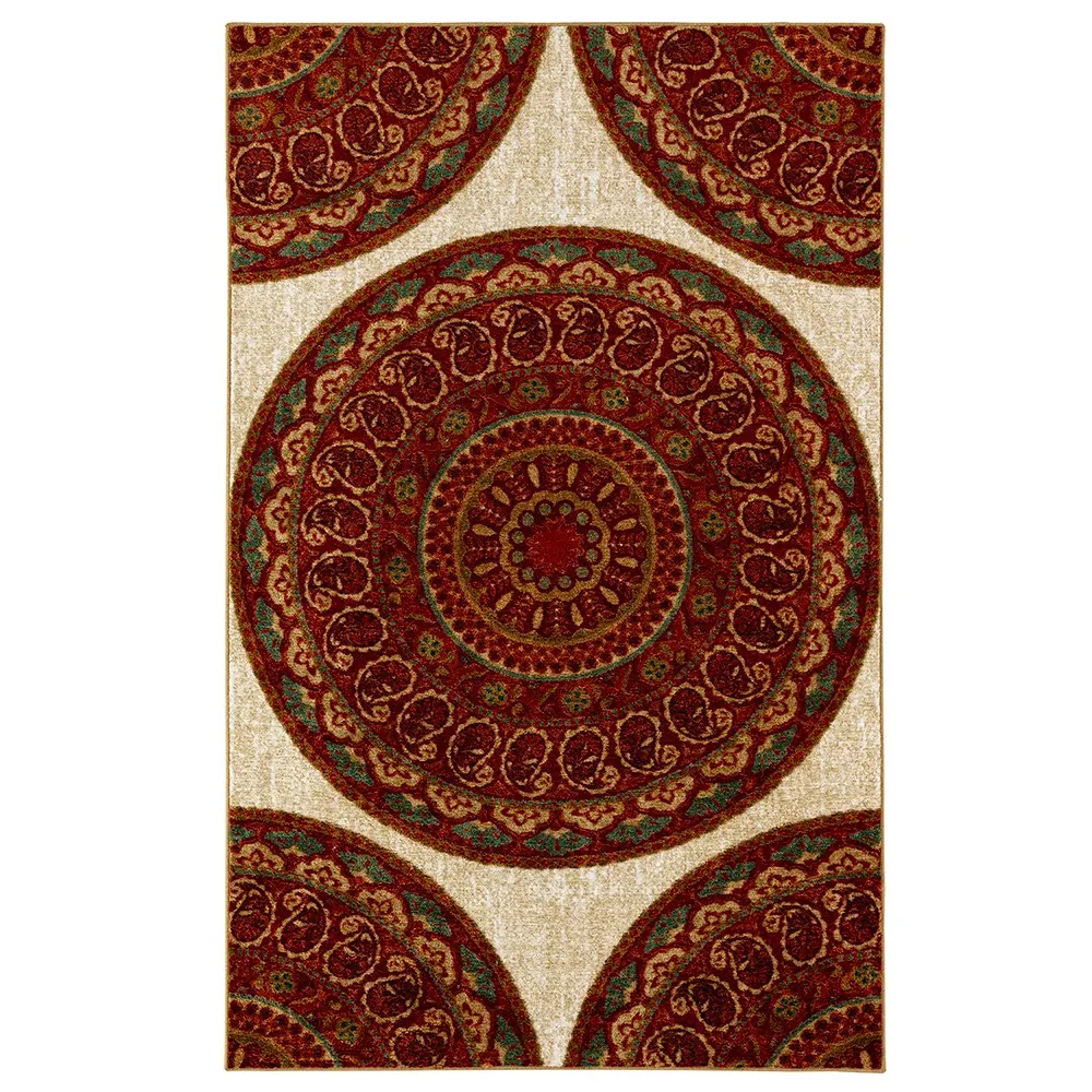 13432416 Mandala Road 5 x 8 Multicolor Area Rug-1