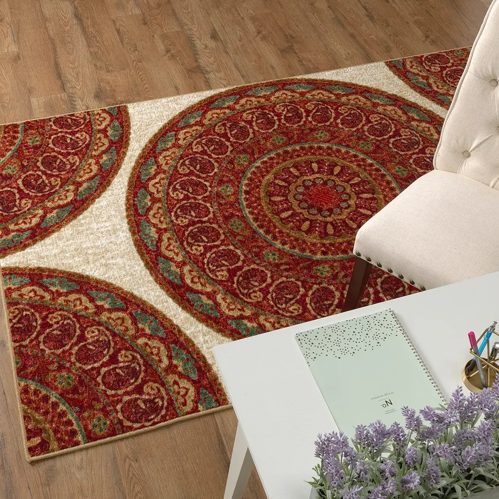 13432416 Mandala Road 5 x 8 Multicolor Area Rug-2
