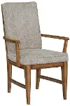 Bungalow Cognac Brown Upholstered Armchair