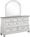 Cloud 9 White 7-Drawer Dresser