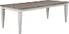 Cloud 9 White Extendable Dining Table