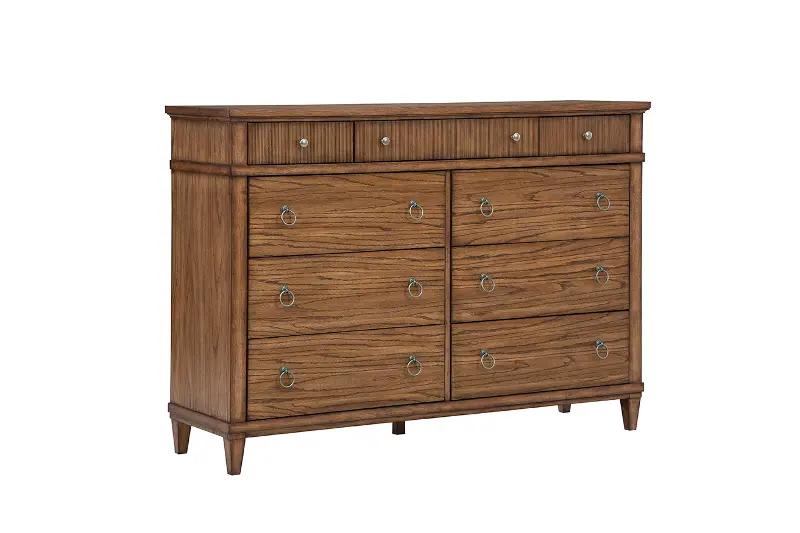 Bungalow Cognac Brown 8-Drawer Dresser