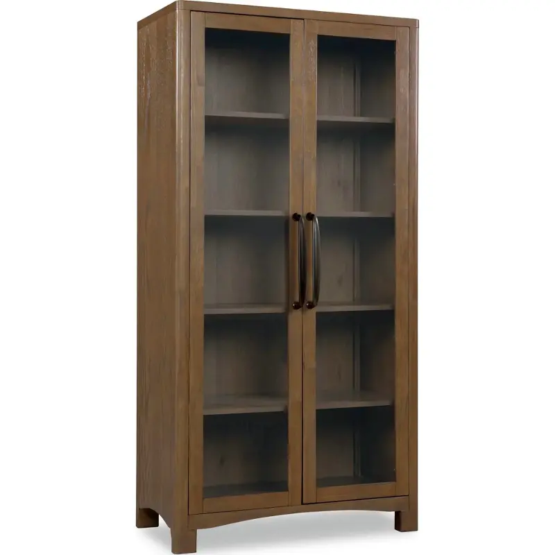 Arden Tavern Brown Curio Cabinet
