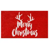 101742436 Christmas Antlers Doormat
