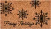 111861729 Snowflakes Doormat
