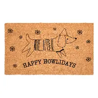 114641729 Happy Howlidays Doormat