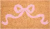 117272436 Pretty Pink Bow Doormat