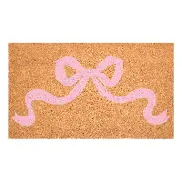 117272436 Pretty Pink Bow Doormat