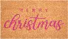 117382436 Pink Classic Christmas Doormat