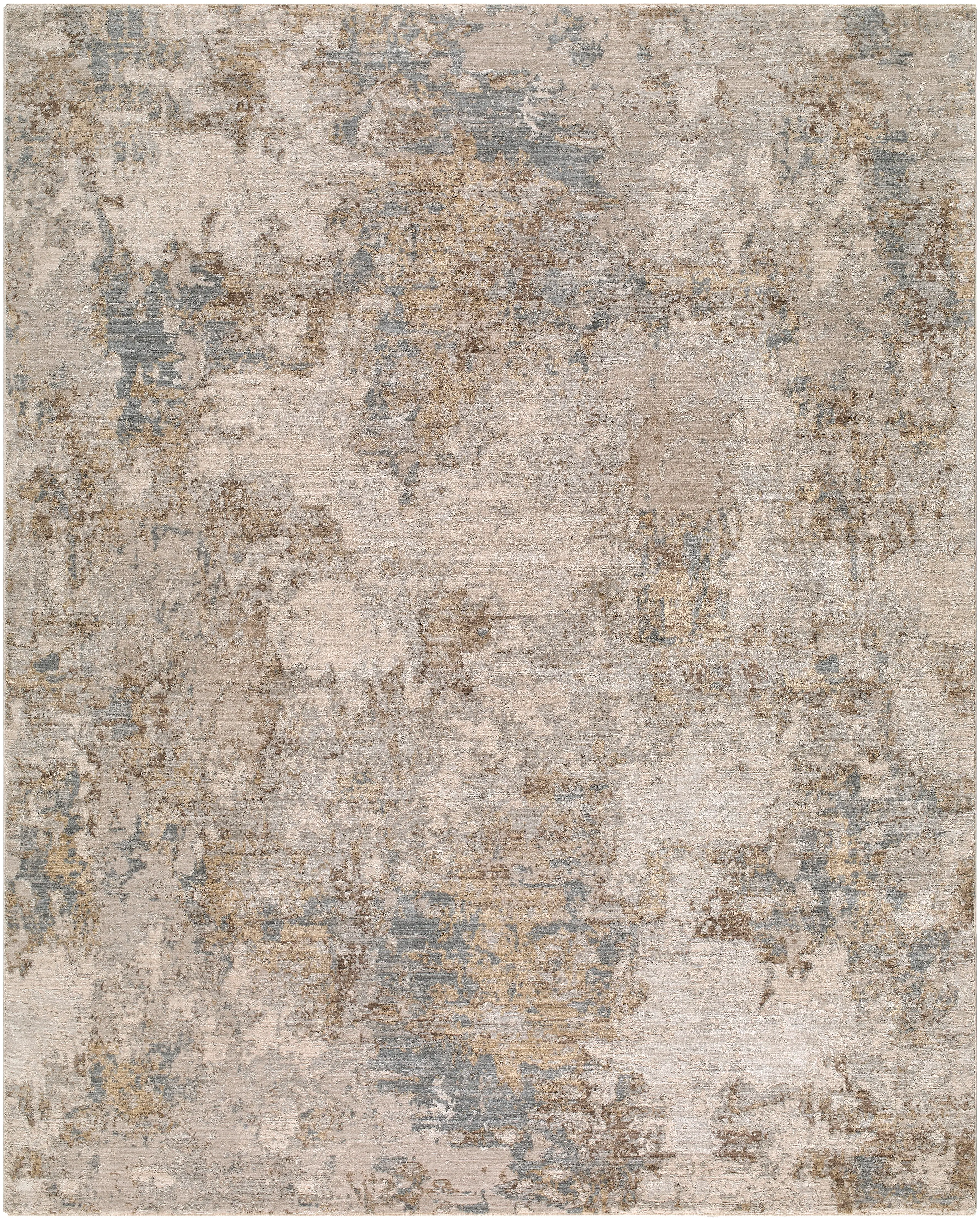 ACZ2303-710102 Arda 8 x 10 Charcoal and Brown Area Rug-1