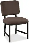 Mosaic Black Pearl Velvet Upholstered Dining Chair